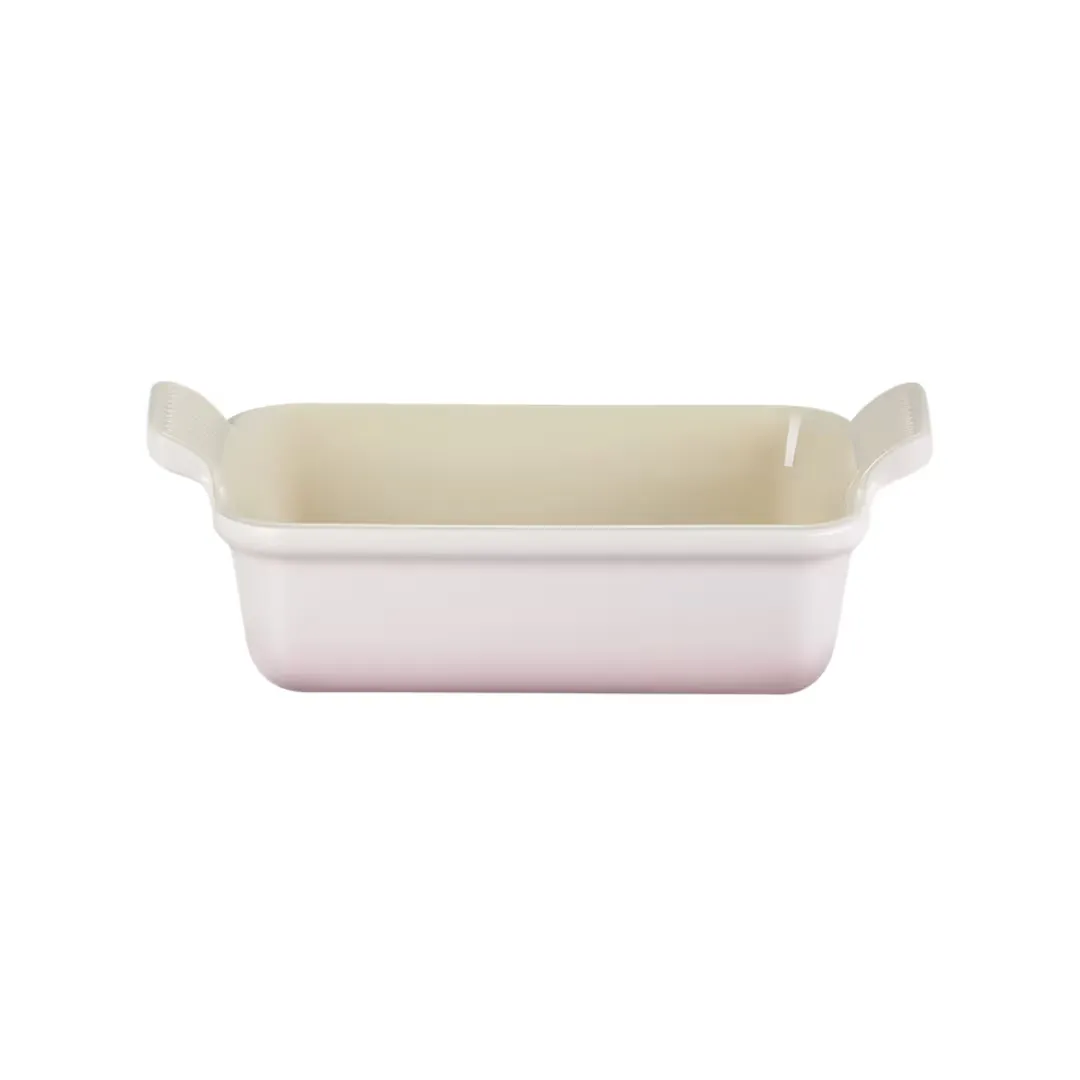 

Прямоугольный поднос из керамогранита Le Creuset Heritage, розовый