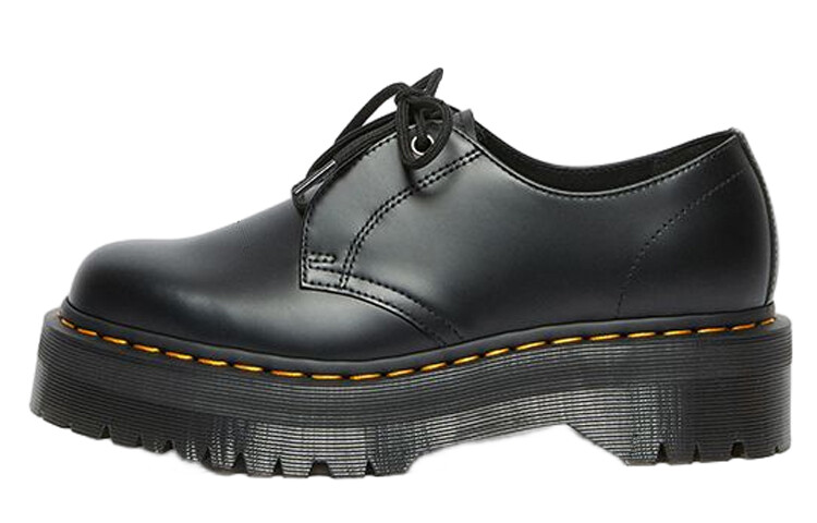 

Туфли на платформе унисекс с низким верхом черного цвета Dr.Martens