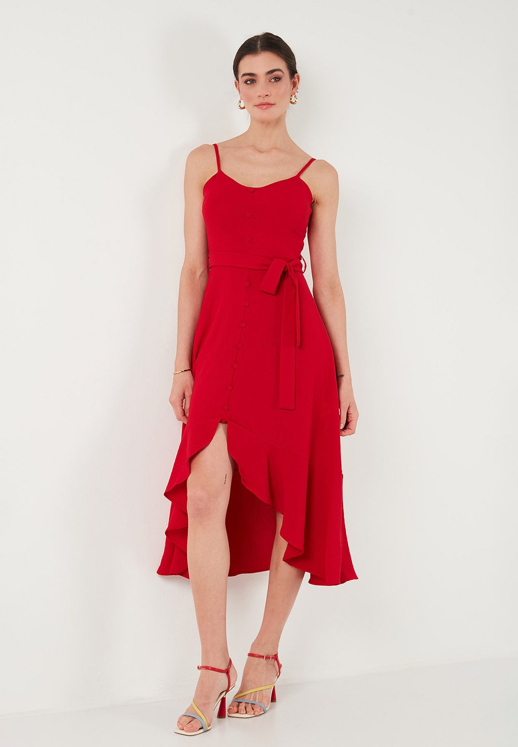 

Повседневное платье REGULAR FIT LELA, красный