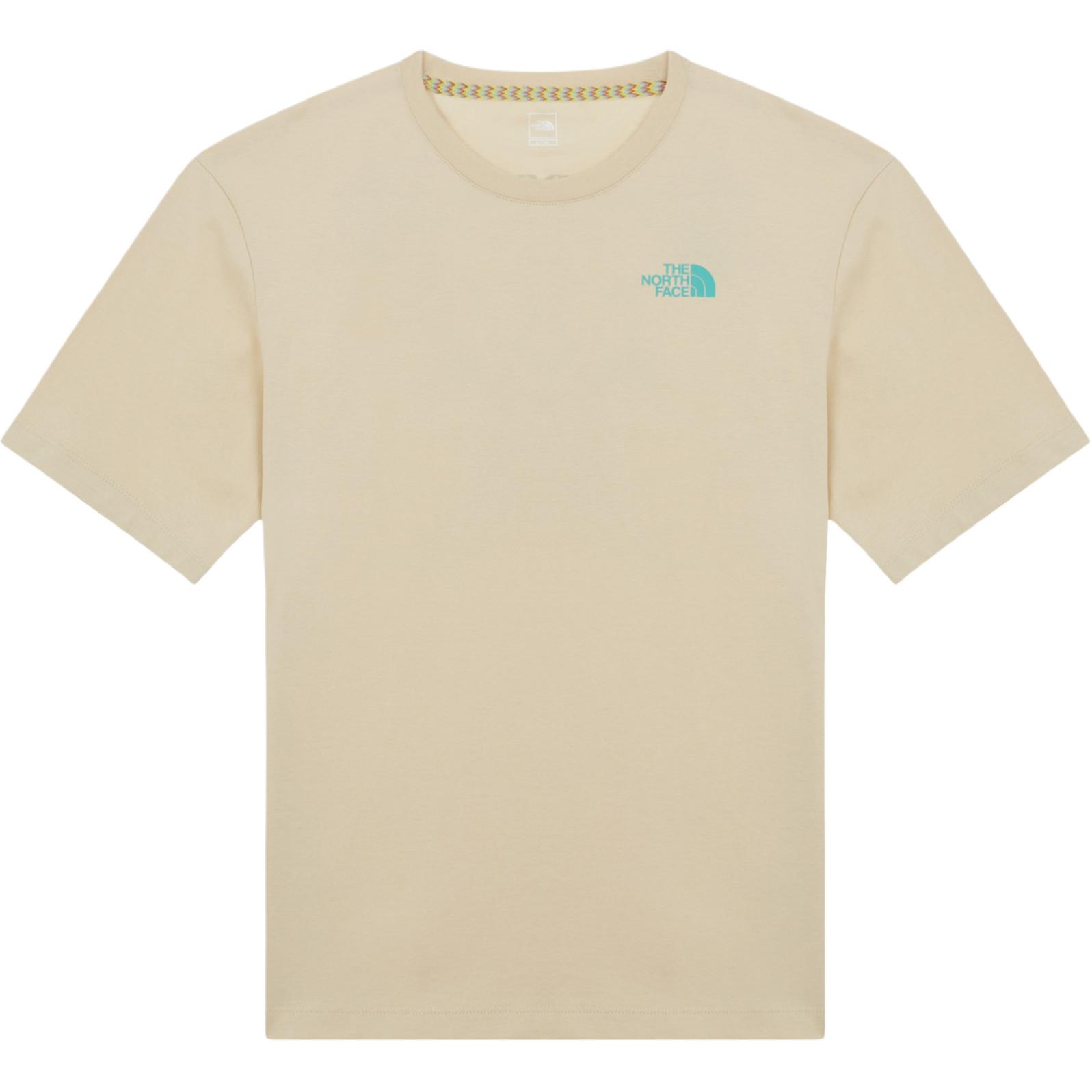 

THE NORTH FACE Футболка M's Evergreen S/SR/Tee 1 мужская светло-коричневая