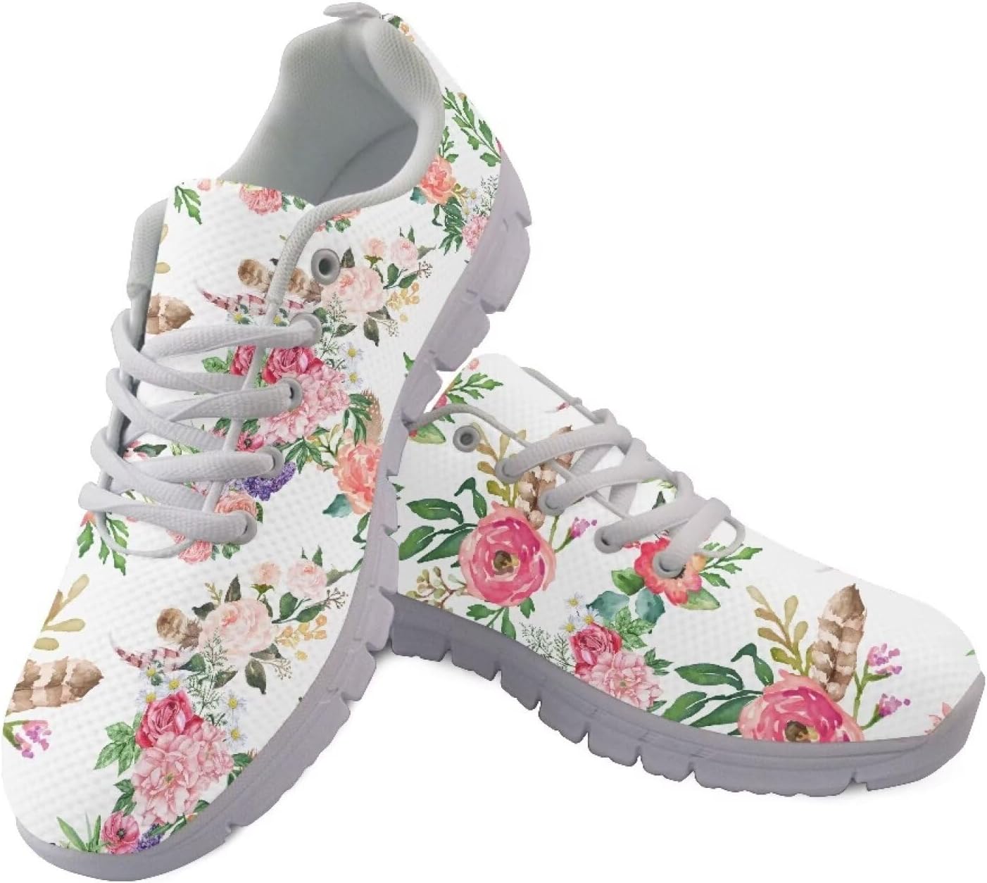 

Кроссовки AmzPrint для мужчин для работы на велосипеде, медсестрам, ресторанам, прогулок, белая подошва, беговые кроссовки для мужчин