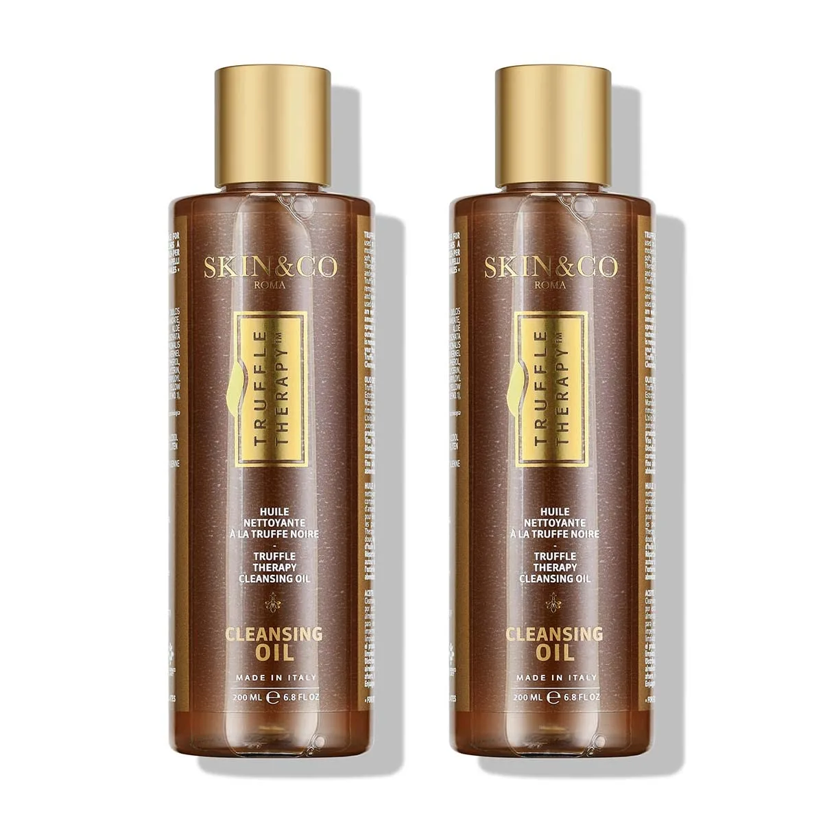 SKIN&CO Roma Truffle Therapy Cleansing Oil Duo, Yellow