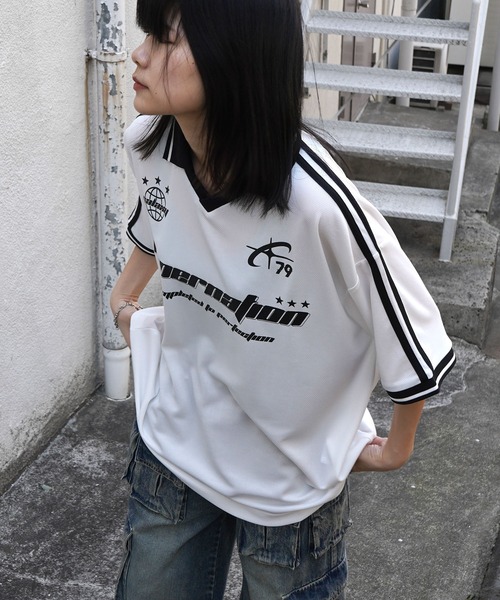 

Футболка с коротким рукавом и воротником, униформа, унисекс ILL'S, белый