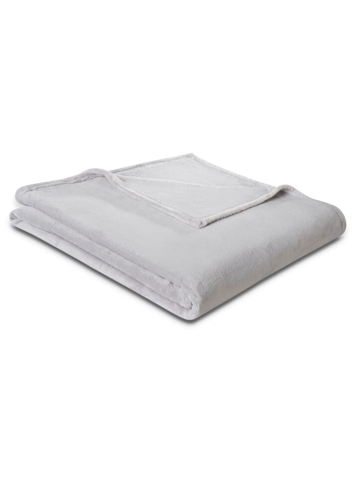 

Одеяло biederlack Wohn Soft & Cover, серебряный