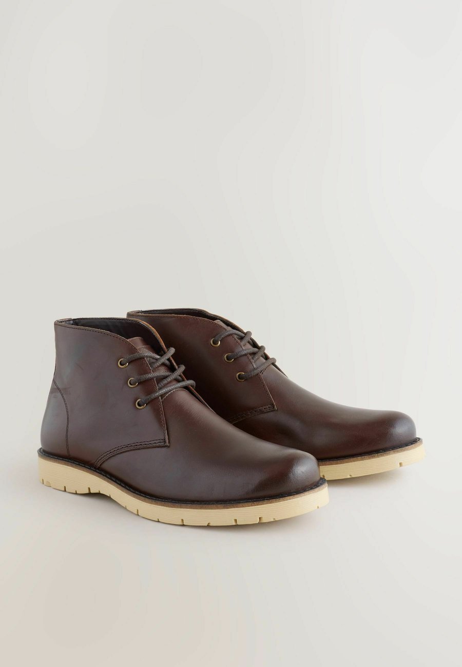 Ботинки Next Lace-up ankle boots, Tan Brown/Brown — фото 2