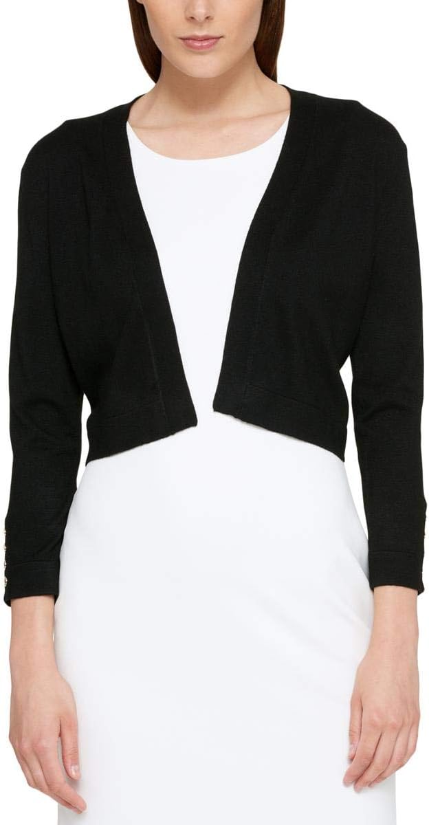 

Женская блузка-болеро Tommy Hilfiger с цветными блоками и пуговицами, Black