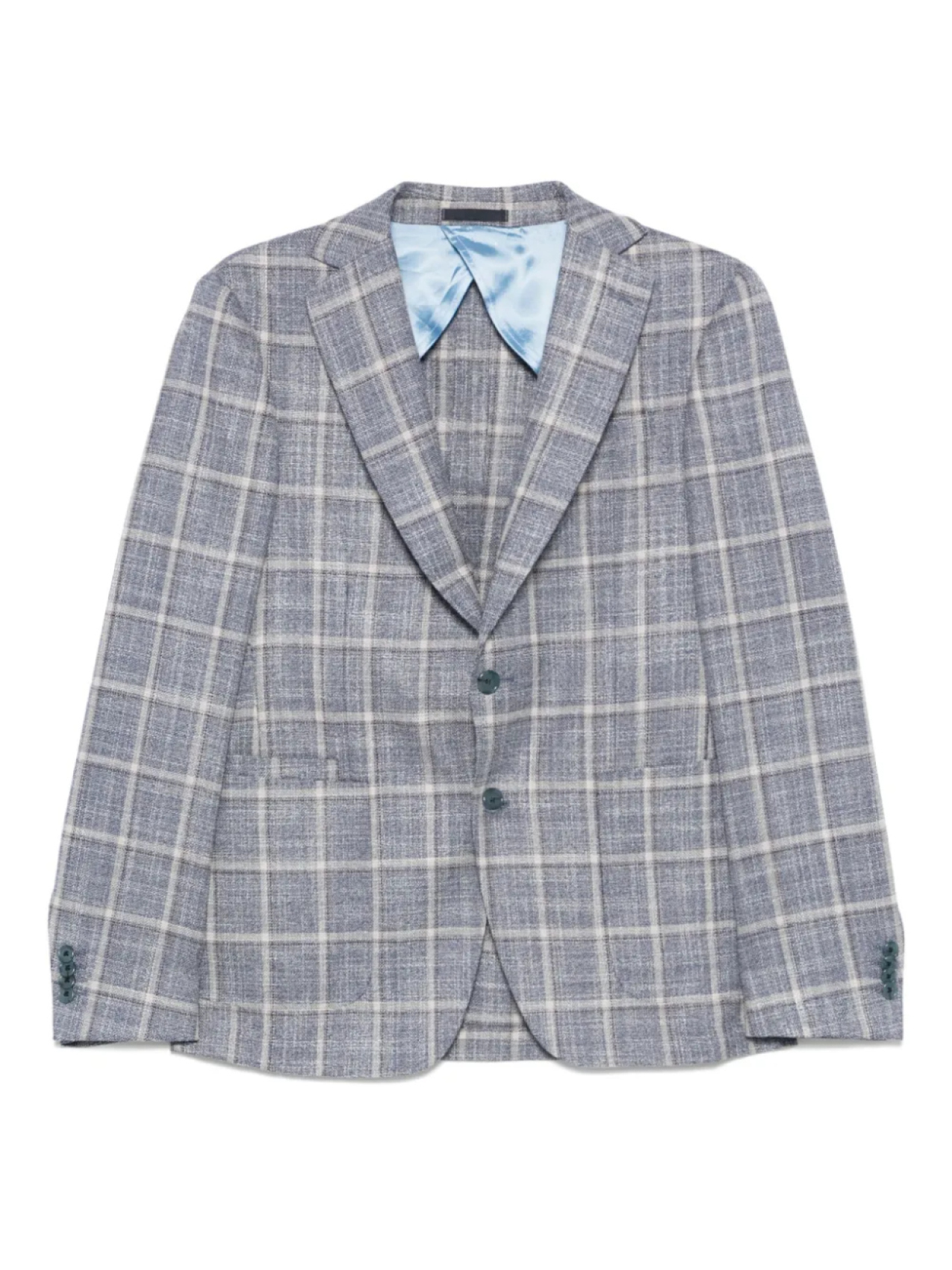 

Scabal пиджак из смесовой шерсти, синий