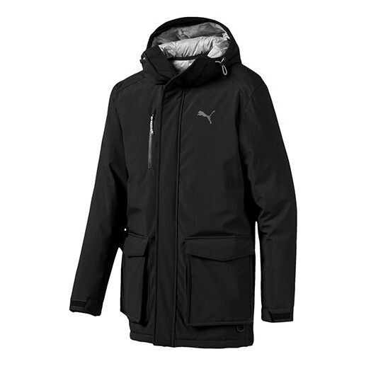 

Куртка epoch storm down jacket 'black grey' Puma, черный
