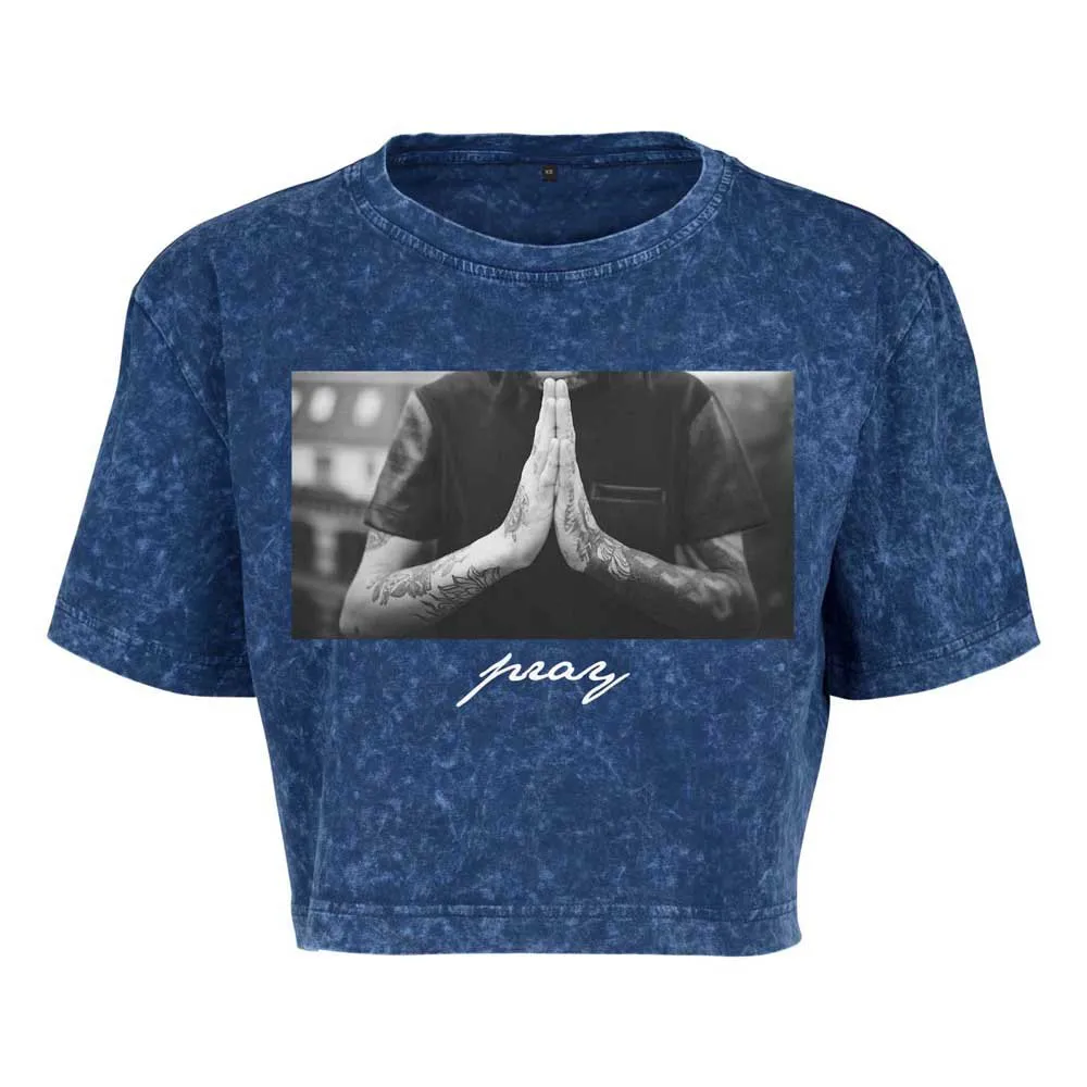 

Футболка Mister Tee Pray, синий