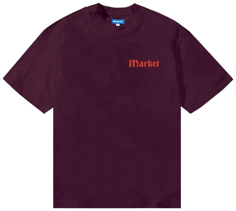 

Футболка Market True Tread "Wine", красный
