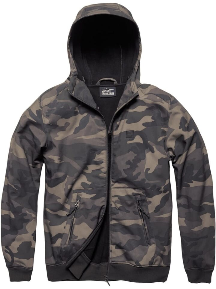 

Куртка софтшелл Vintage Industries Softshelljacke, камуфляж