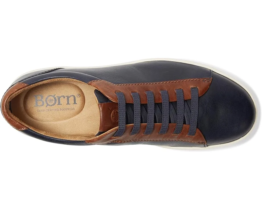 Кроссовки Born Allegheny Slip On, Navy (marine/British Tan) — фото 2