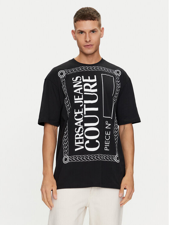 

Футболка стандартного кроя Versace Jeans Couture, черный