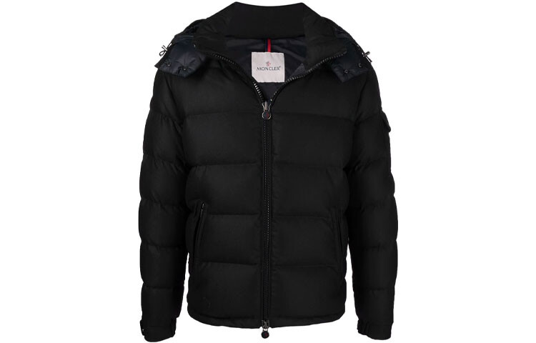 

Пуховик мужской черный Moncler