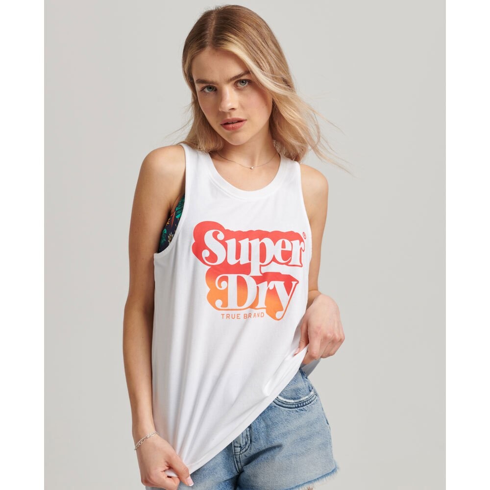 

Футболка Superdry Vintage Shadow, белый