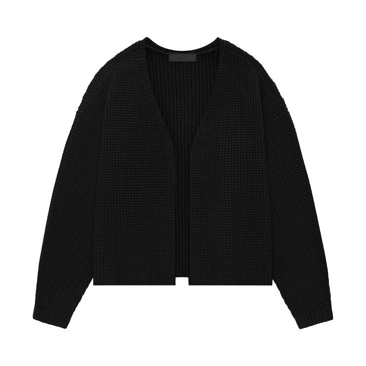 

Кардиган Fear of God Essentials Heavy Waffle Cardigan, Black