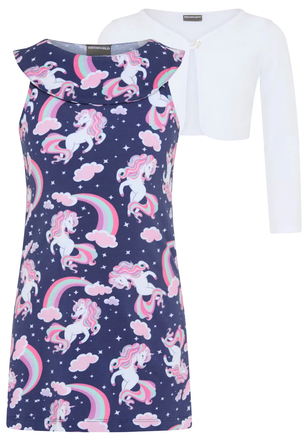 Комплект одежды Kidsworld, Dark Blue/White