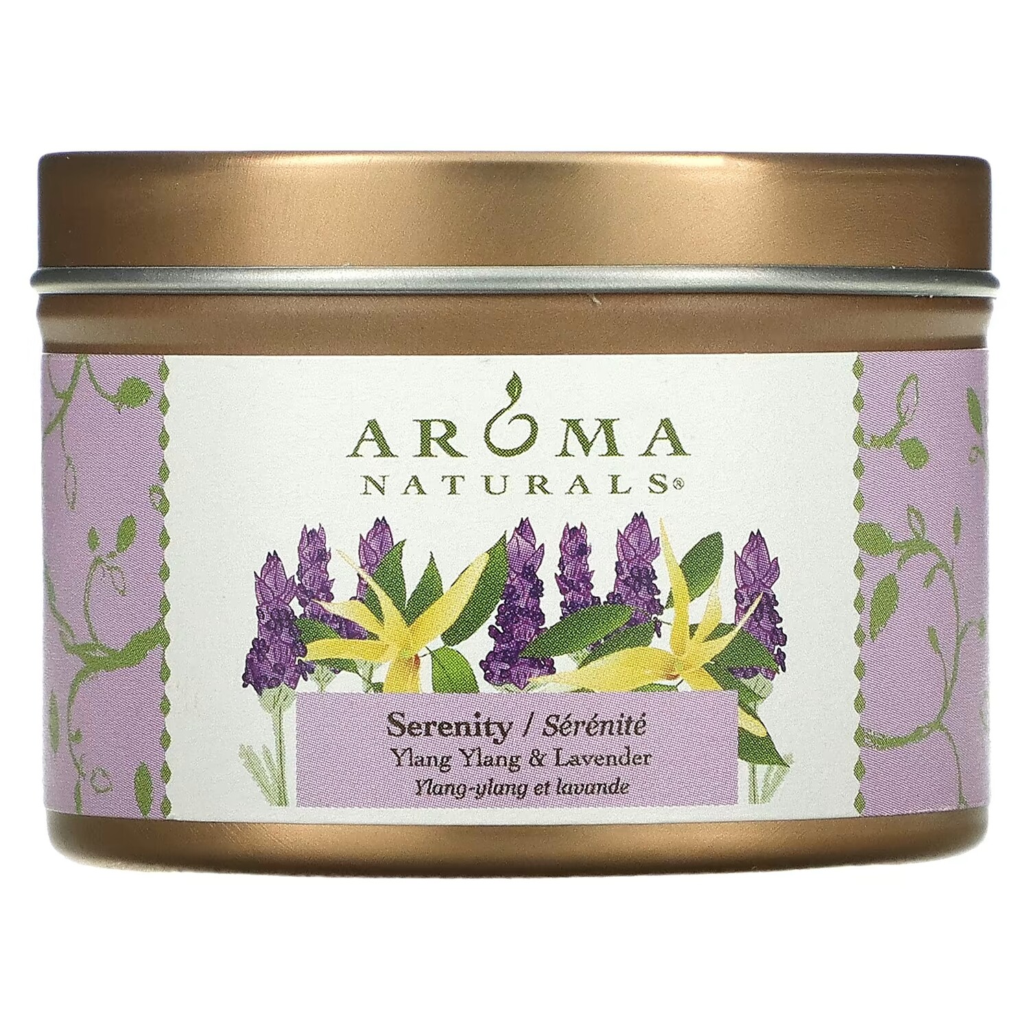 

Свеча Aroma Naturals Soy VegePure Travel Serenity иланг-иланг и лаванда