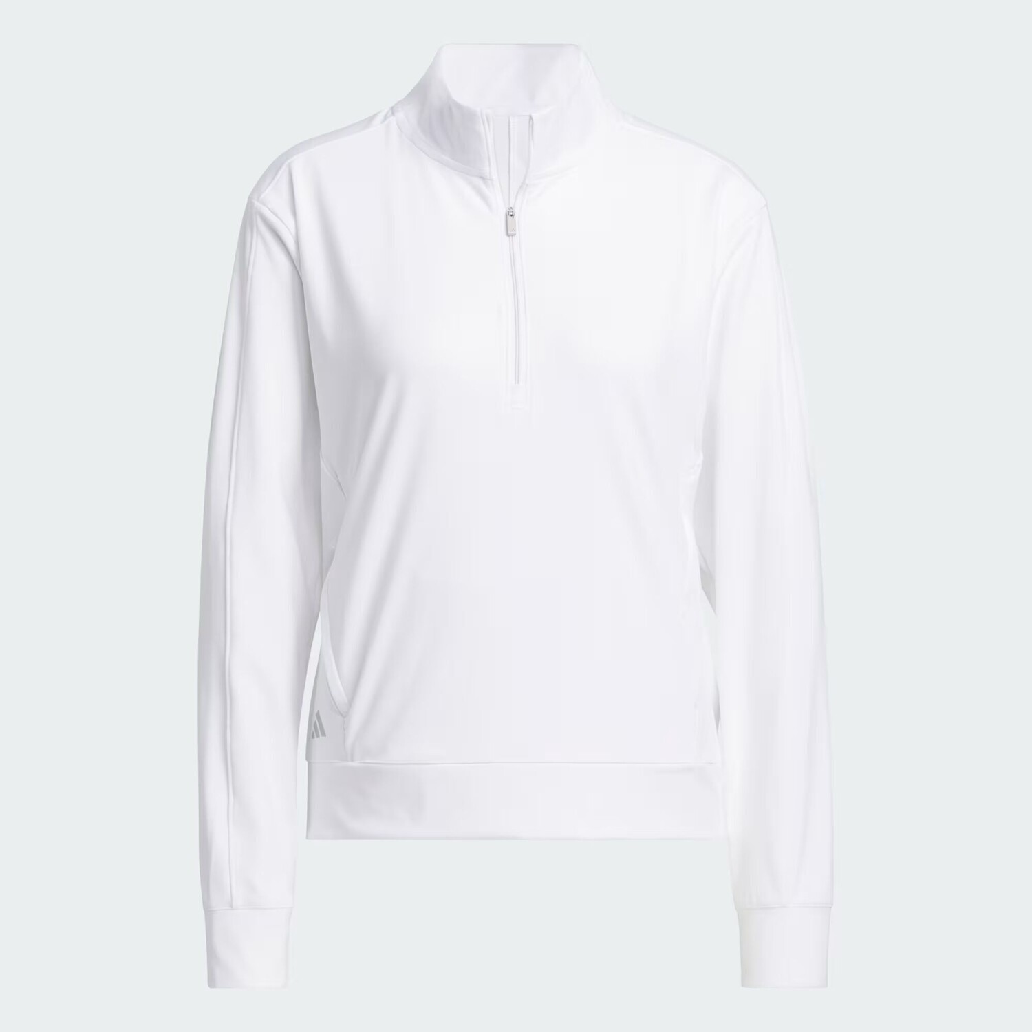 Многослойный топ Ultimate365 с молнией до половины Adidas, цвет White — фото 4