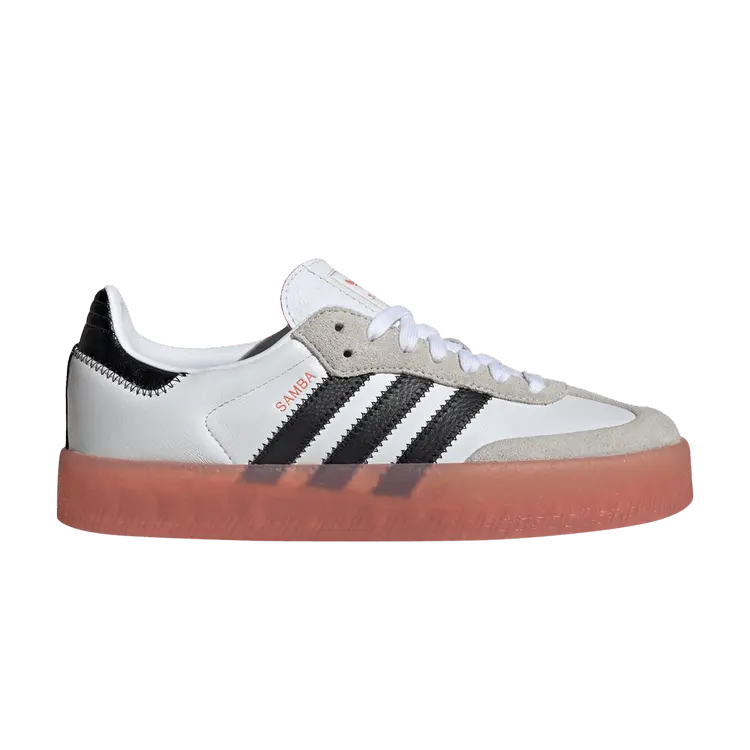 

Кроссовки adidas Wmns Sambae White Black Semi Coral, белый