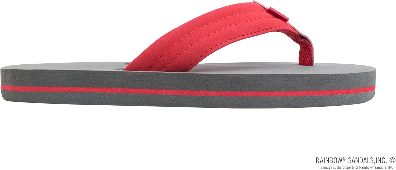 Детские сандалии Rainbow Sandals Grombow с мягкой резиновой подошвой, неопрена ремешком и задним ремешком, серый — фото 4