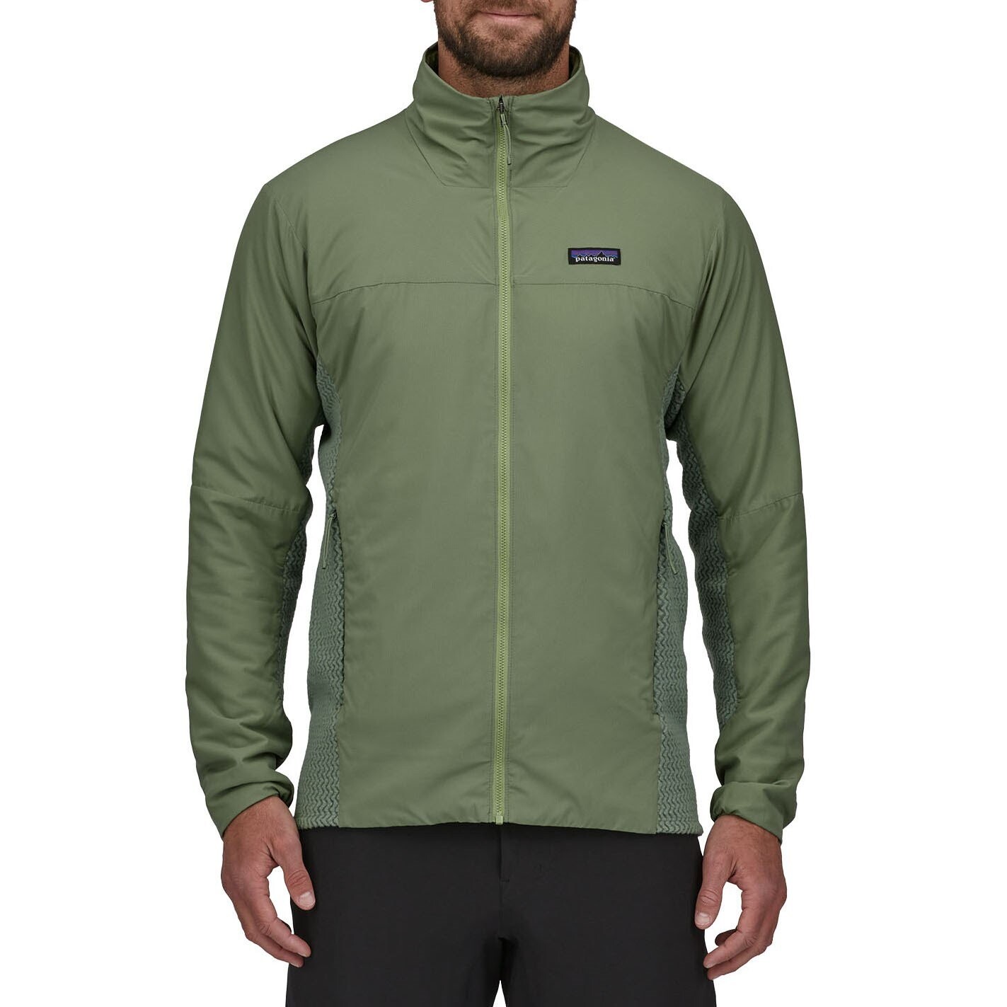 

Куртка Patagonia Nano-Air Light Hybrid, зеленый