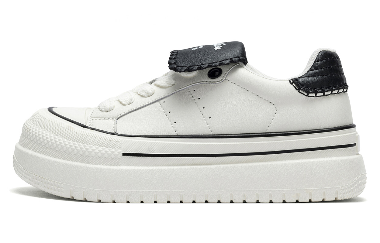 

Кроссовки Dickies Skateboarding Shoes Women's Low-top Beige/Black, бежевый/черный