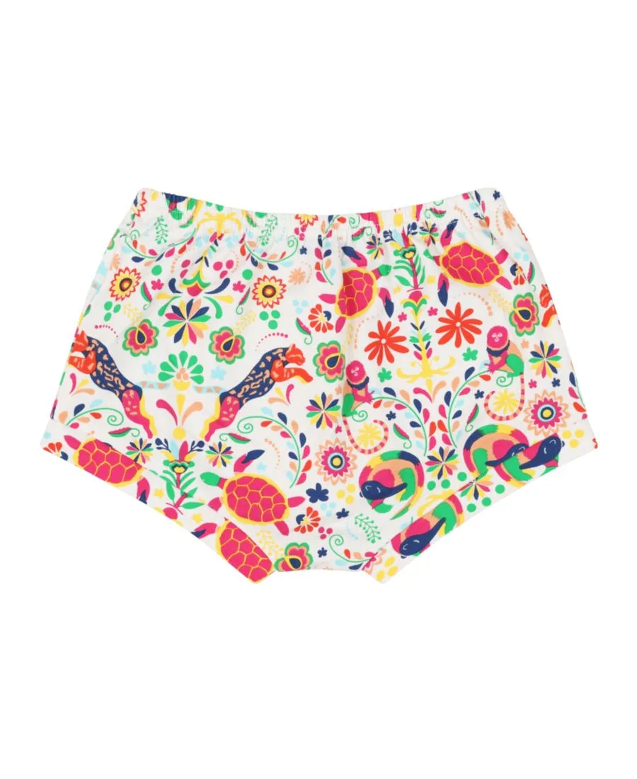 Комплект Baby Suave: футболка и шорты-блумер Mixed Up Clothing, Animal Arabesque — фото 3
