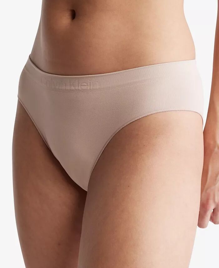 Трусы женские Calvin Klein, коричневый — фото 3
