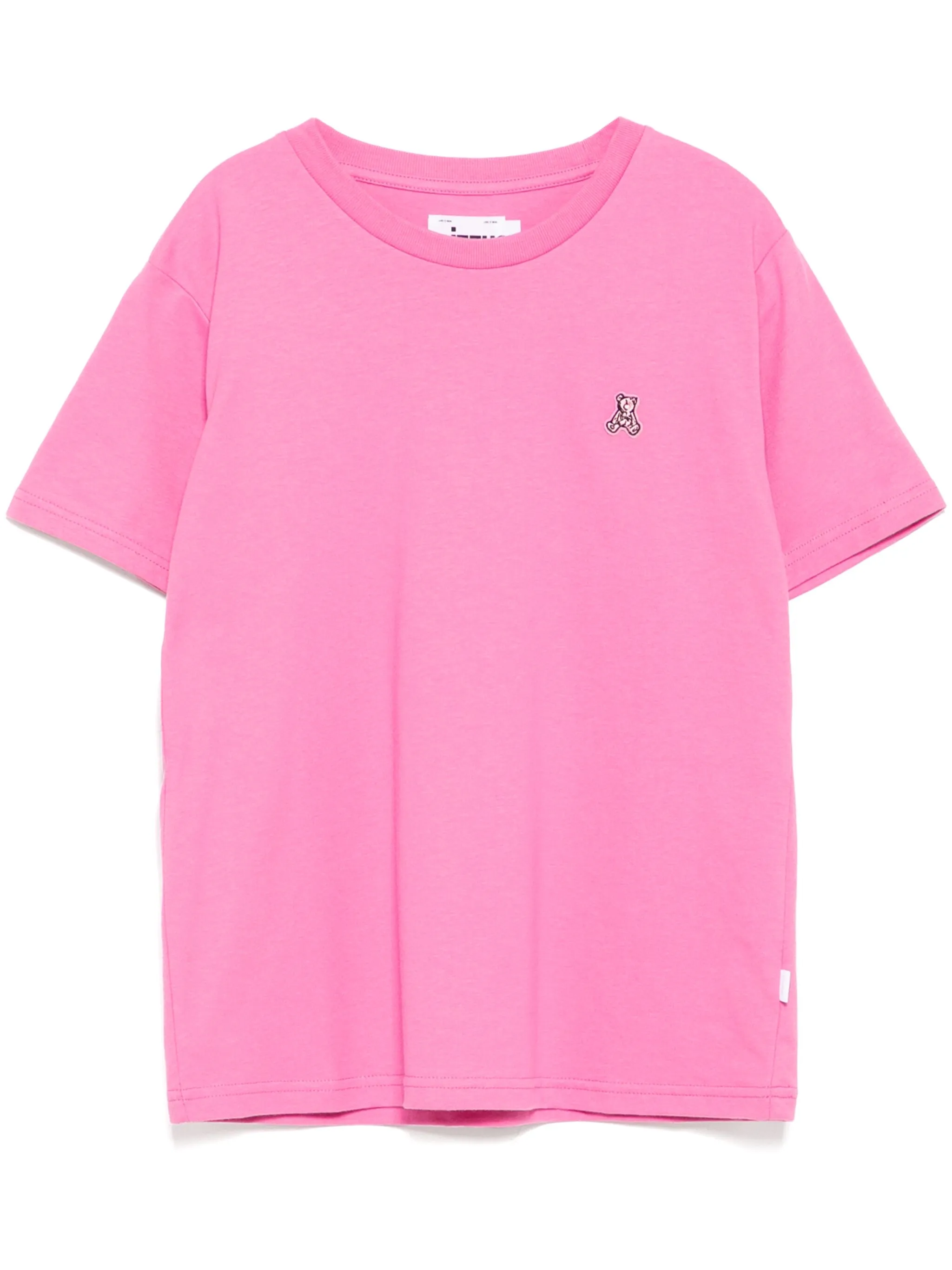 

Футболка с нашивкой-логотипом Izzue, розовый