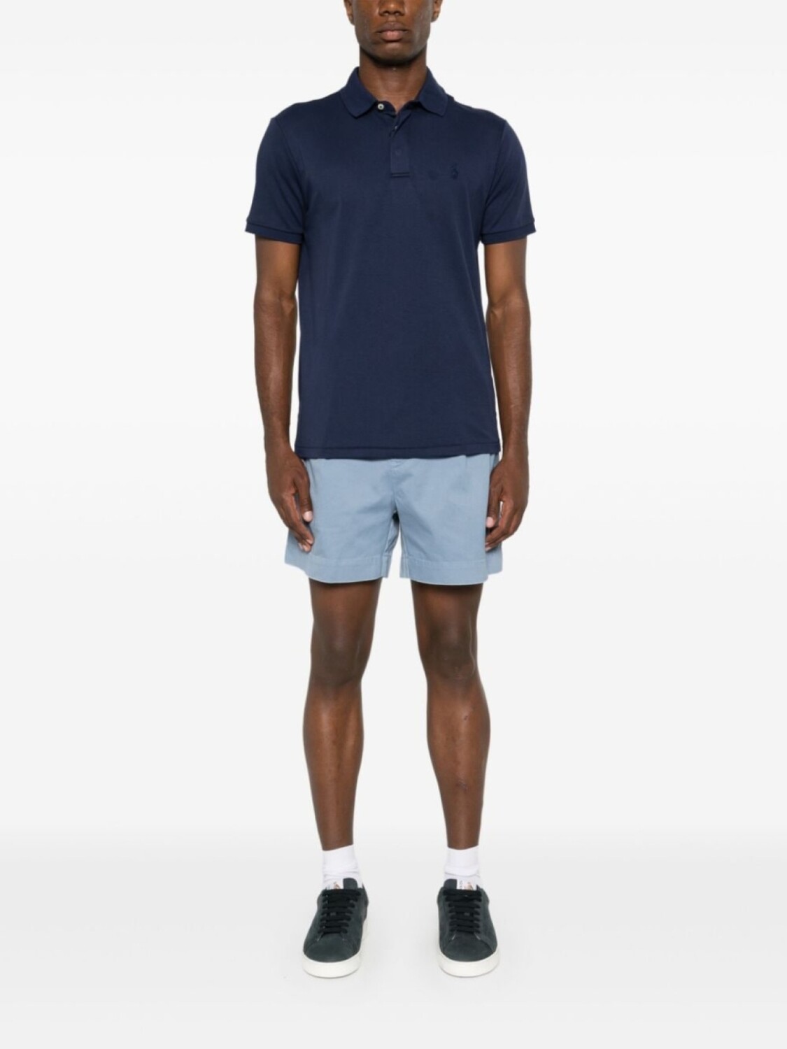 

Polo Ralph Lauren рубашка поло с вышивкой Polo Pony, синий