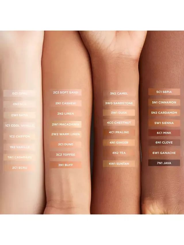 Невесомая тональная основа Real Flawless Perfecting Foundation Laura Mercier, 0C1 Opal — фото 4