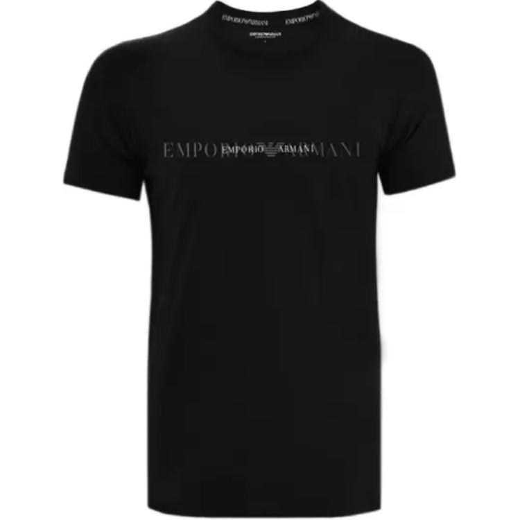 

Футболка мужская черная EMPORIO ARMANI