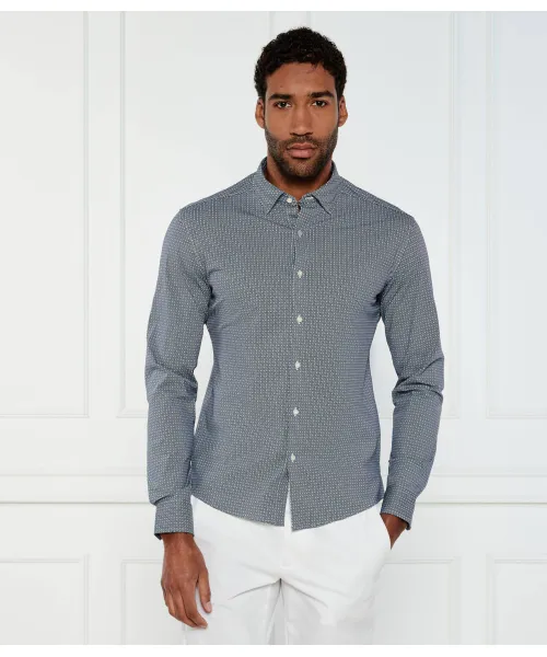 

Рубашка Slim fit Michael Kors, синий