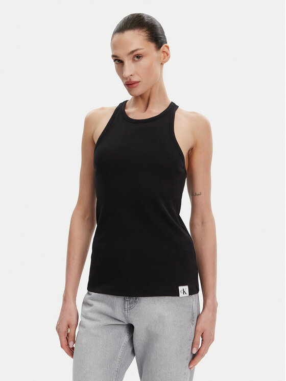 

Топ облегающего кроя LV00QS7492 Calvin Klein Underwear, черный