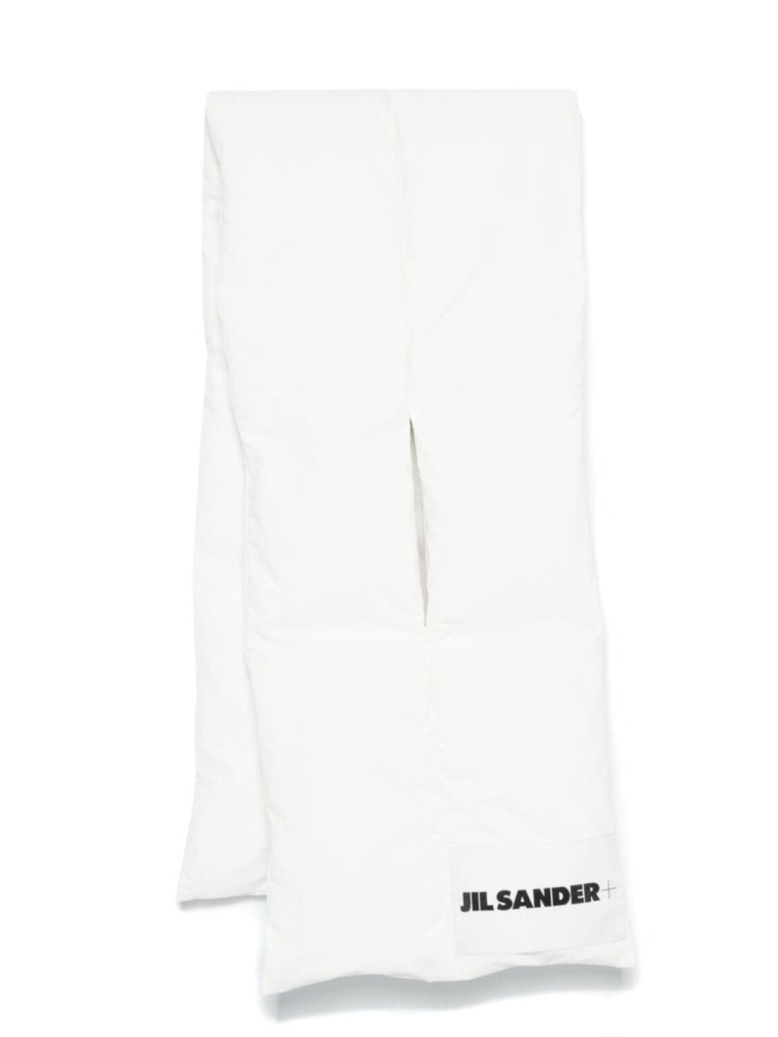 

Утепленный шарф Jil Sander, белый