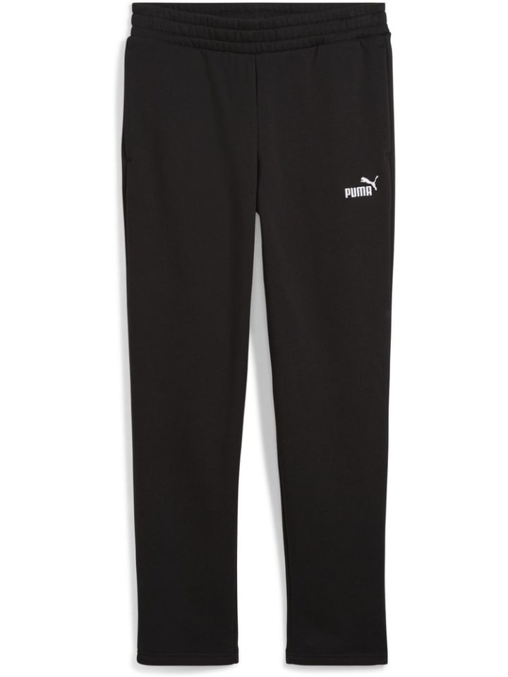 

Спортивные брюки "ESS Small No.1 Logo Sweatpants FL op" черного цвета Puma