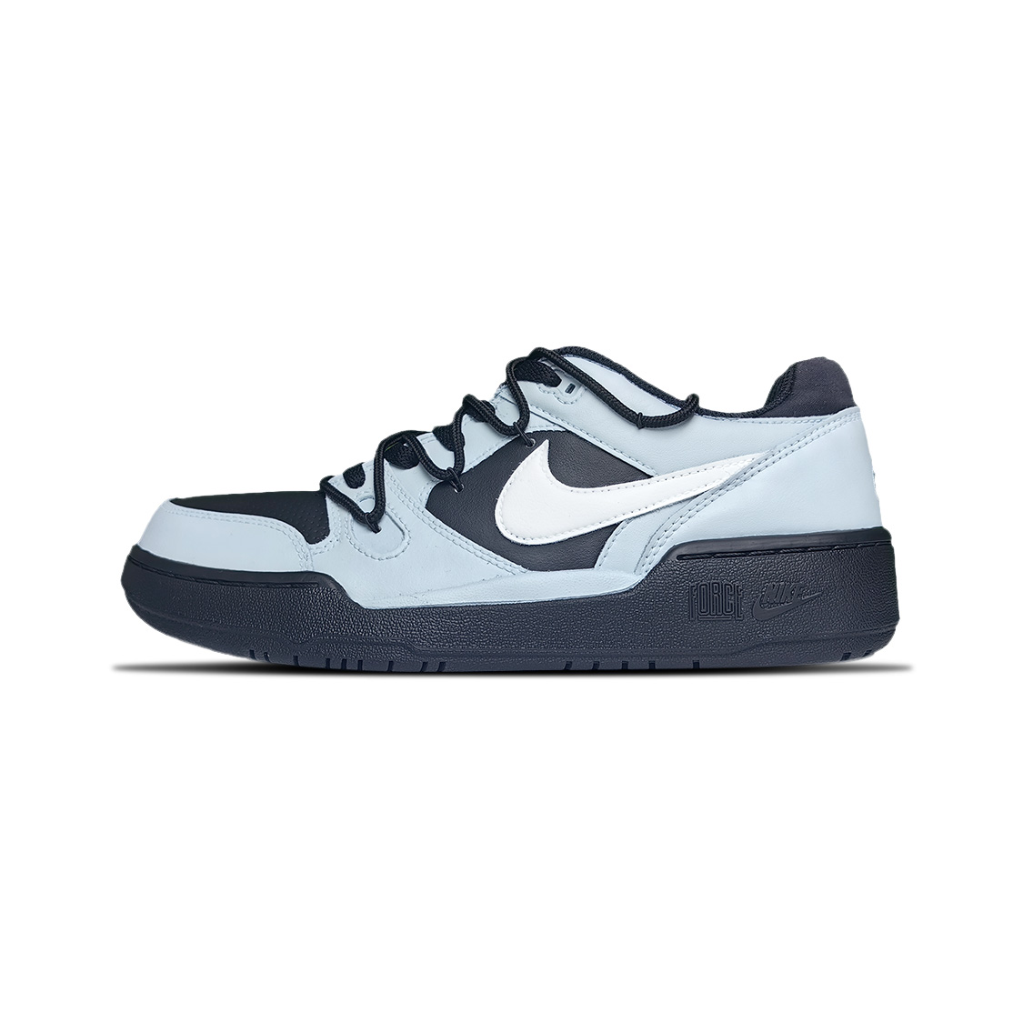 

Nike Кроссовки для скейтбординга Full Force Spacetime Travel, износостойкие, низкие, мужские, сине-черные