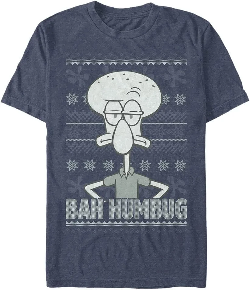 

Nickelodeon Big & Tall Spongebob Squarepants Squidward свитер мужской с коротким рукавом