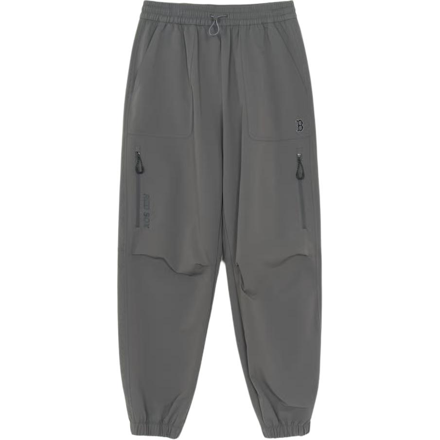 

Трикотажные спортивные штаны унисекс темно-серые MLB, темно-серый