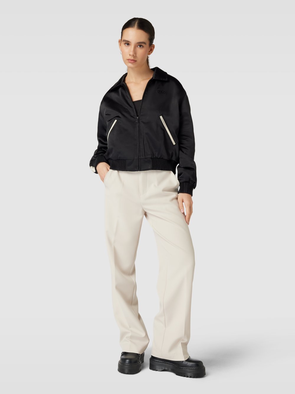

Куртка-бомбер с этикеткой G-Star Raw, черный