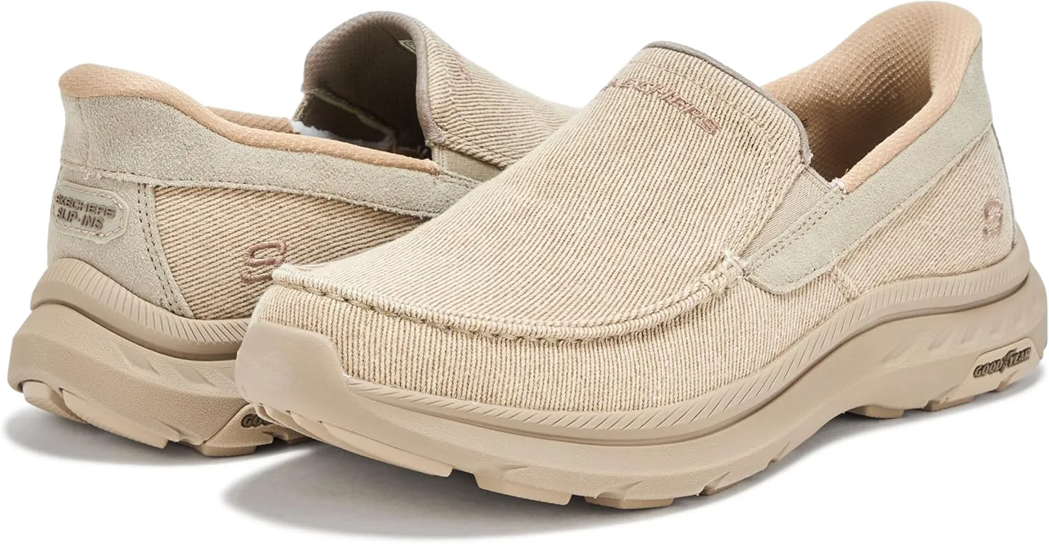 Мужские кроссовки Skechers Pollard - Reed, коричневый — фото 3