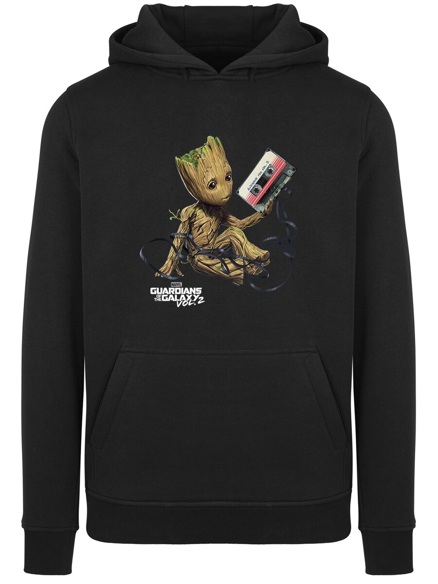 

Толстовка F4NT4STIC Marvel Guardians Of The Galaxy Vol2 Groot Tape, черный