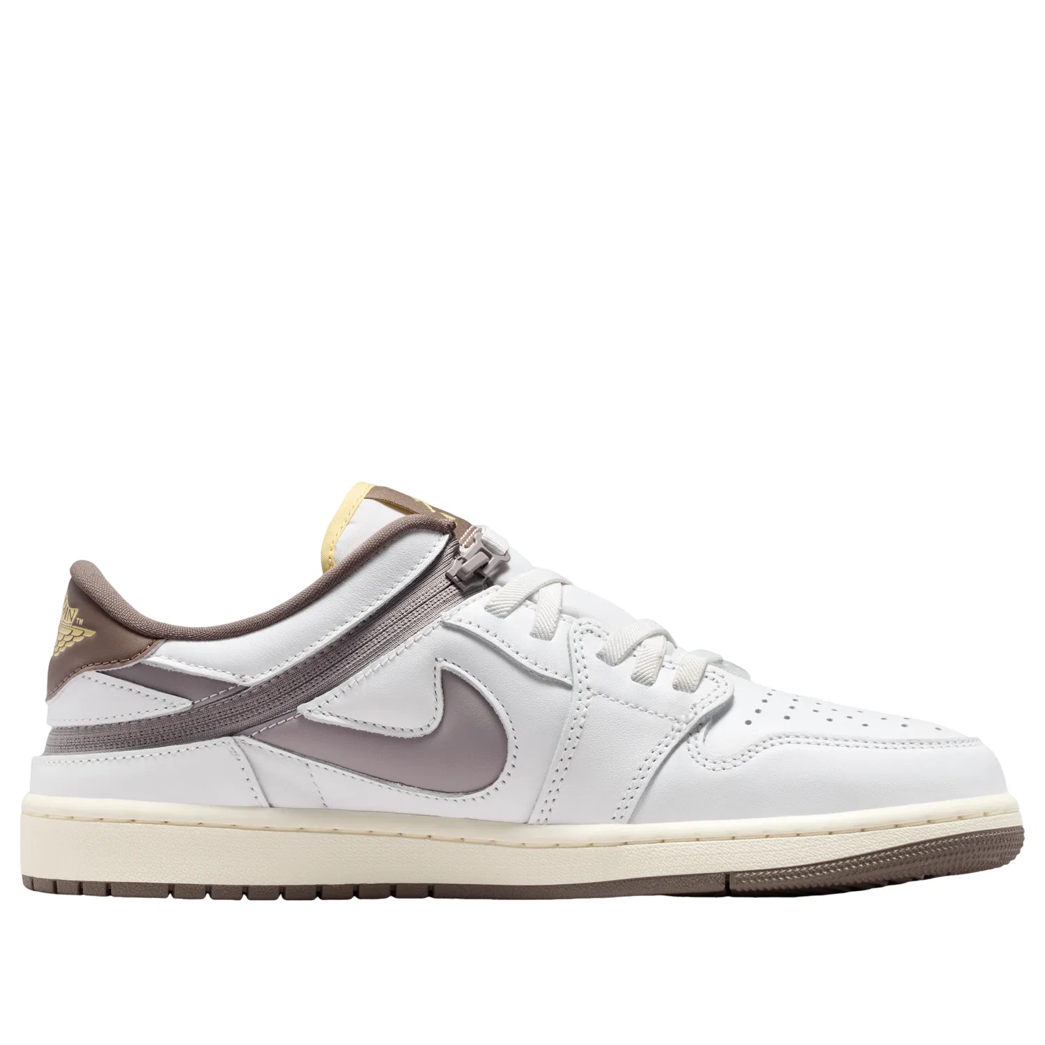 Кроссовки Air Jordan 1 Low EasyOn 'Summit White Enigma Stone' DM1206-106, белый — фото 2