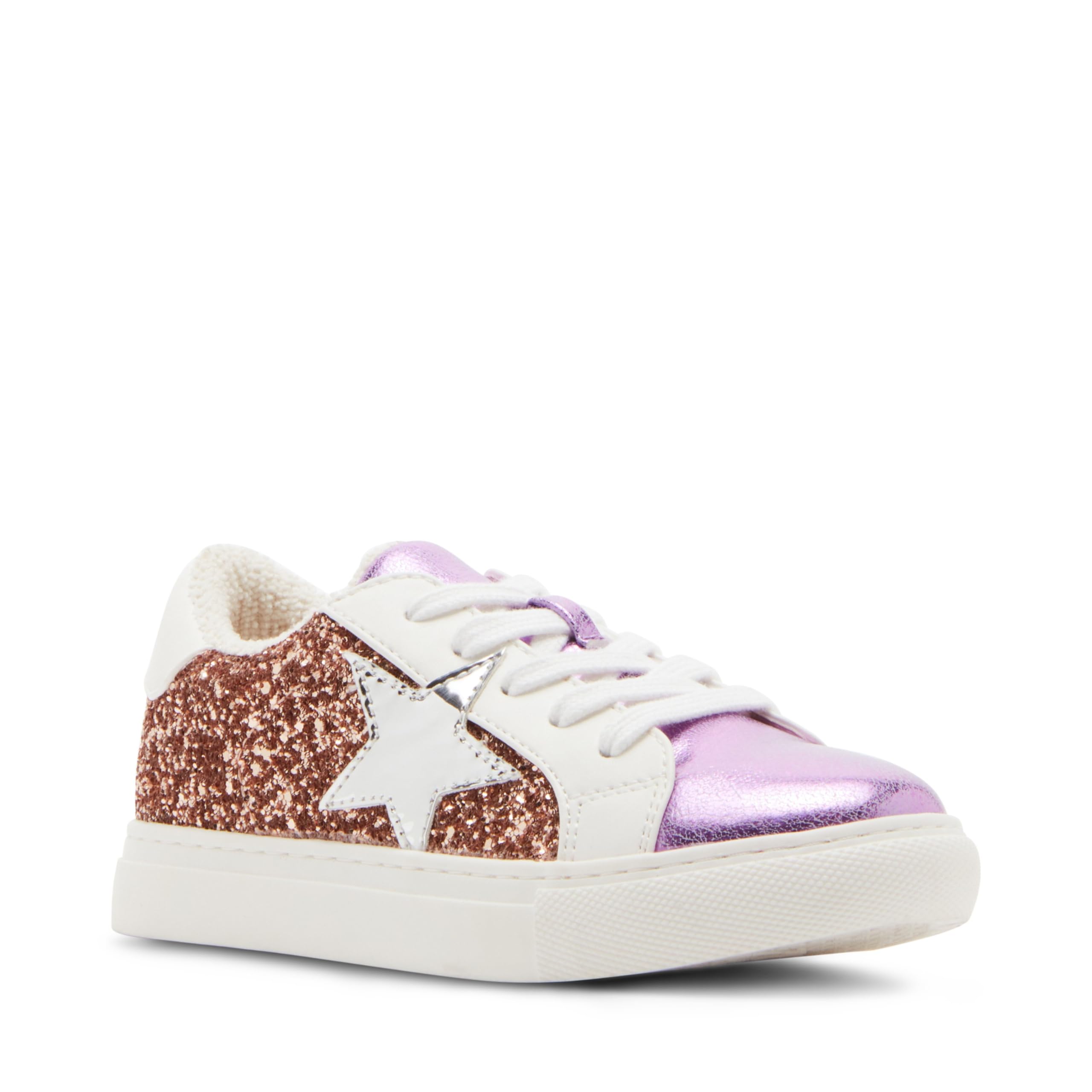 

Кроссовки Steve Madden Kids Rezume, цвет Rose Gold Multi
