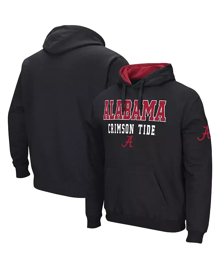

Мужской толстовка Alabama Crimson Tide Sunrise с капюшоном Colosseum, черный