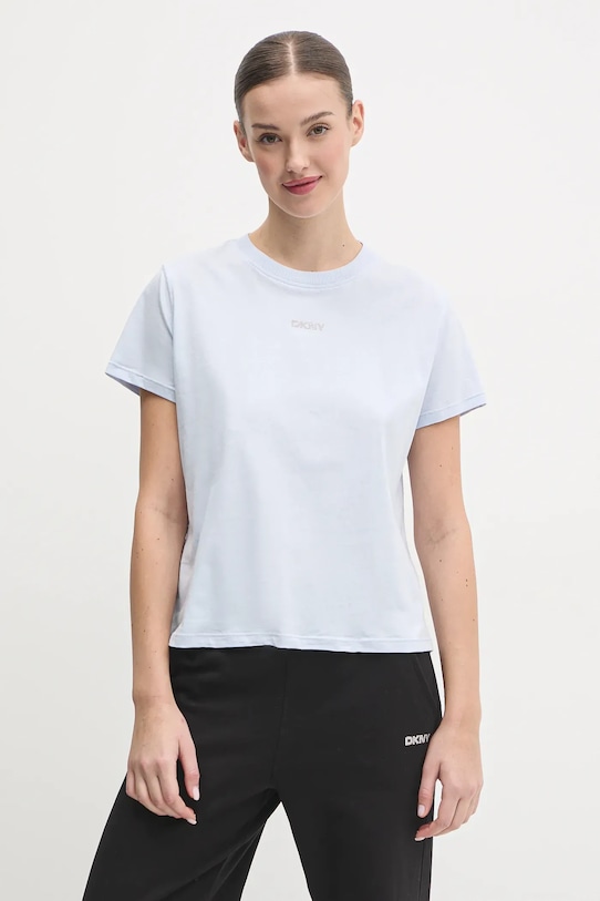 

Футболка из хлопка Dkny, синий