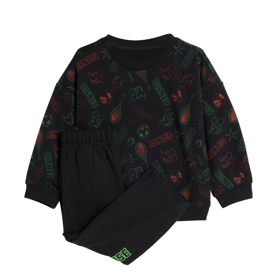 

Спортивный костюм ADIDAS SPORTSWEAR Disney Mickey Mouse, черный