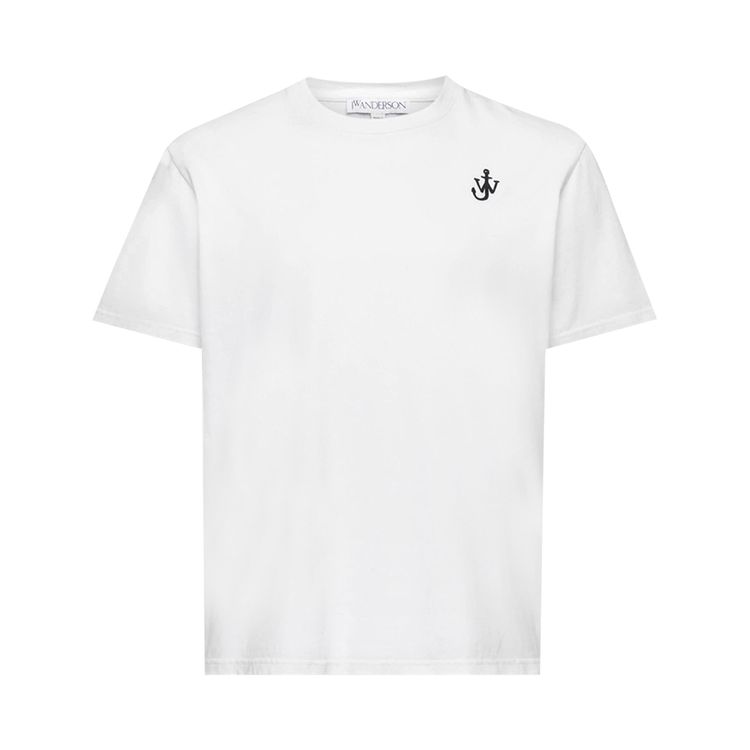 

Футболка JW Anderson Anchor Embroidery T-Shirt 'White', белый
