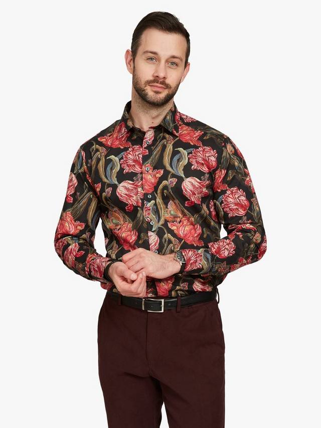 

Футболка с длинным рукавом Midnight Sketch Simon Carter, Black/Multi